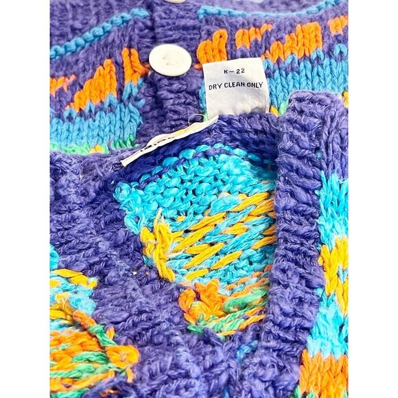 Vintage Liz Claiborne Chunky Knit Sweater M euc - Picture 8 of 8